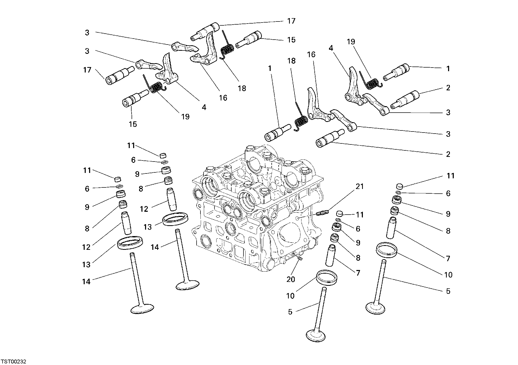 013 ARBRE A CAMES POUR MONSTER S4R 2008
