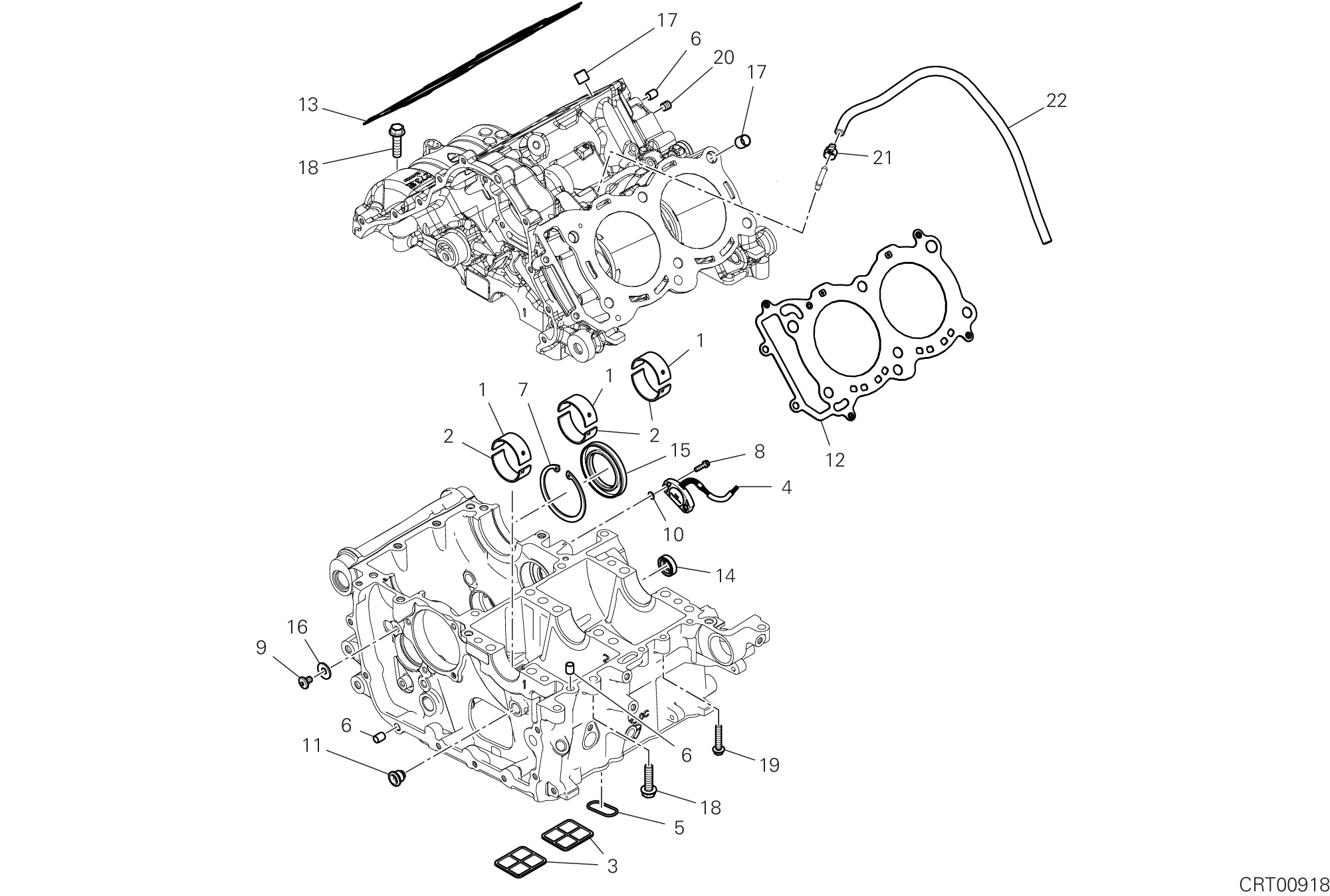09B PAIRE DE DEMI CARTERS POUR SUPERBIKE PANIGALE V4 2022