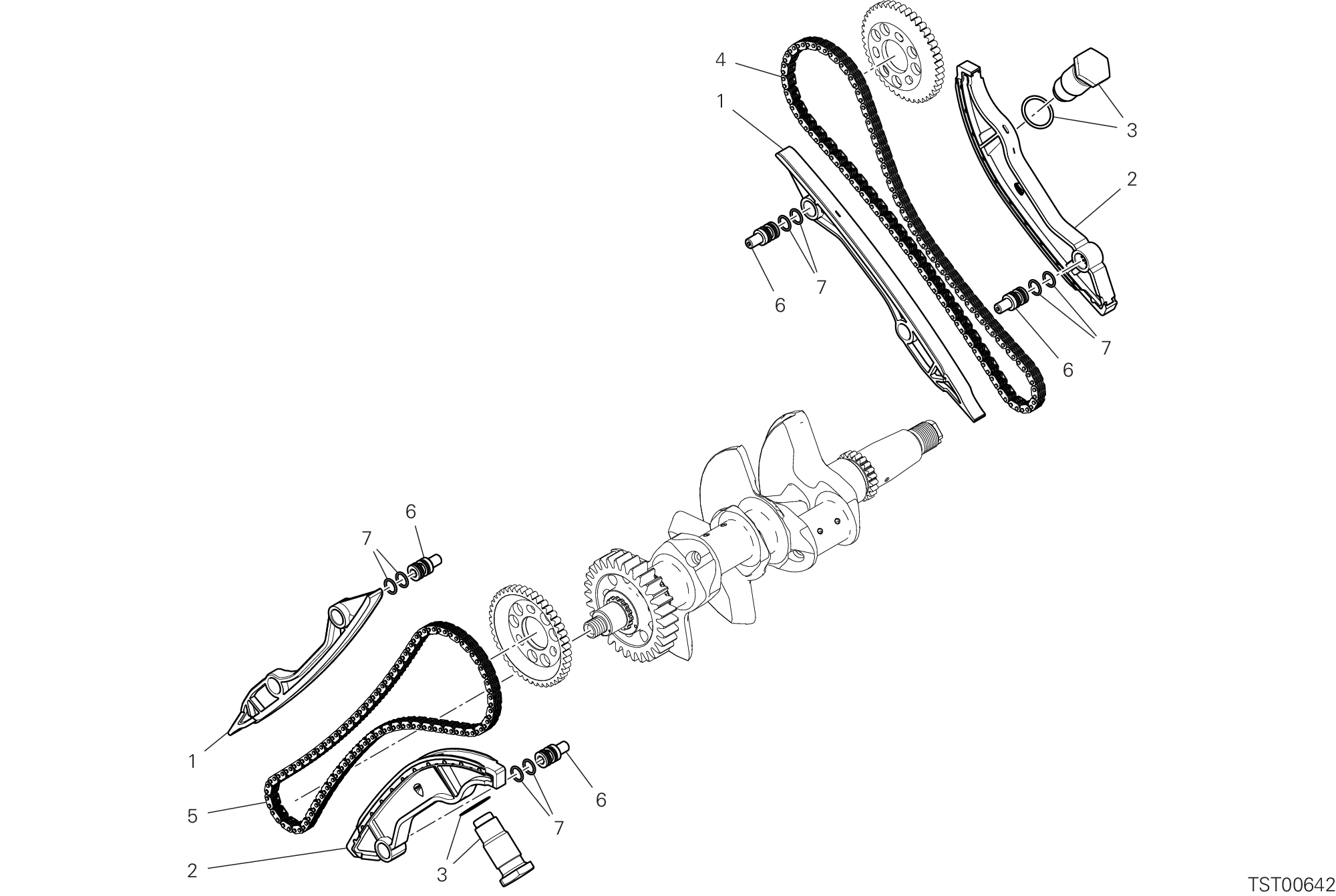 07A DISTRIBUTION POUR SUPERBIKE PANIGALE V4 R 2020