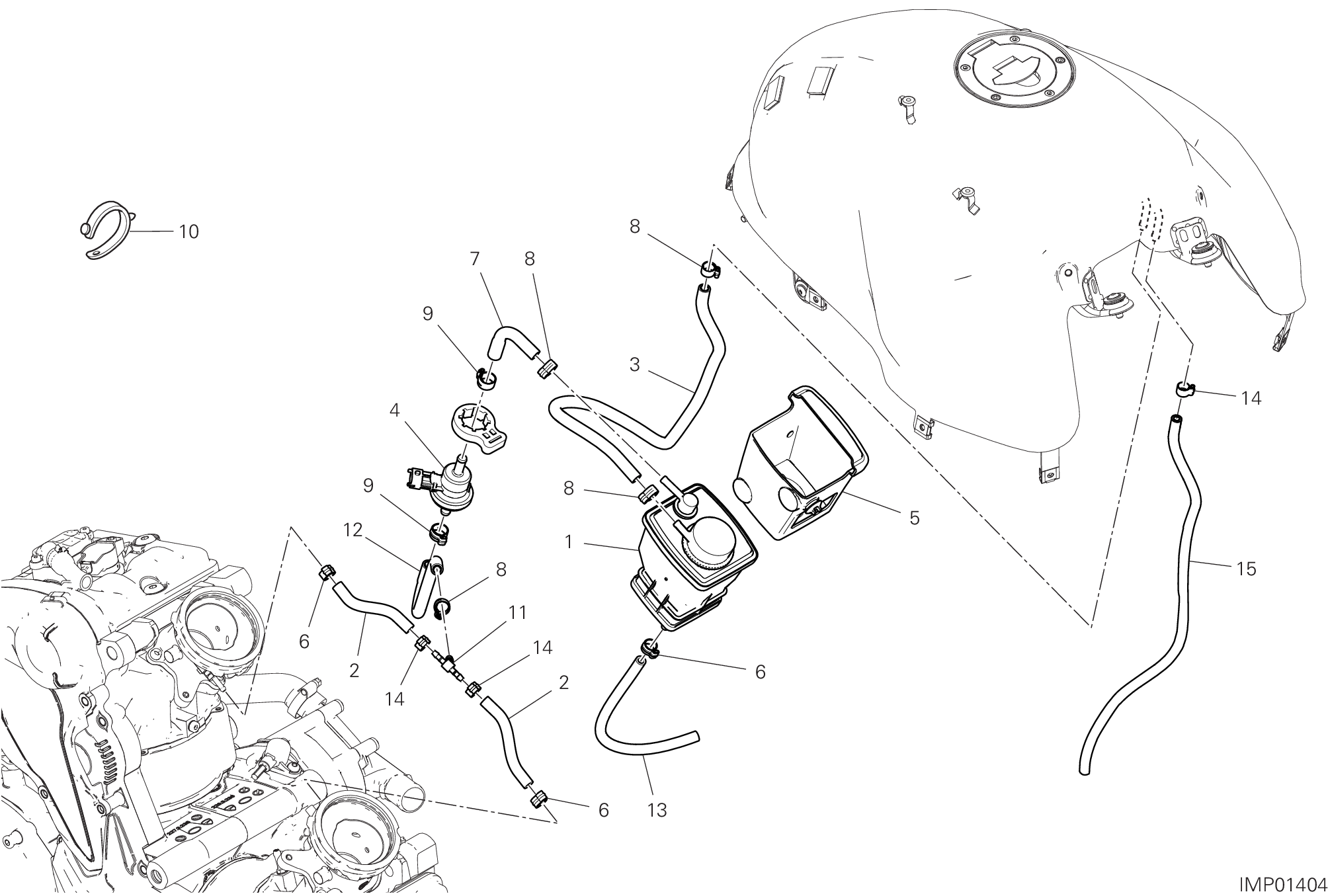 35B FILTRE CANISTER POUR MONSTER 2024