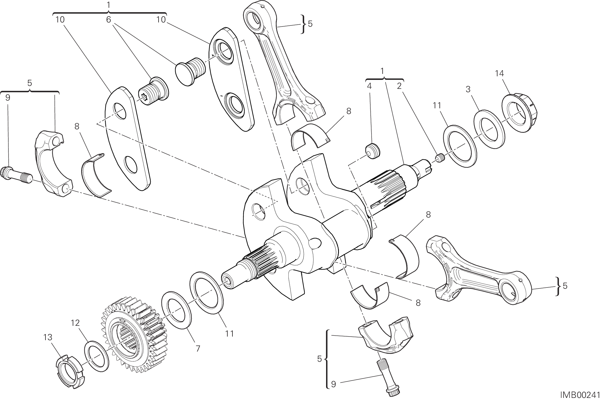 006 VILEBREQUIN POUR MULTISTRADA 1260 ENDURO 2020