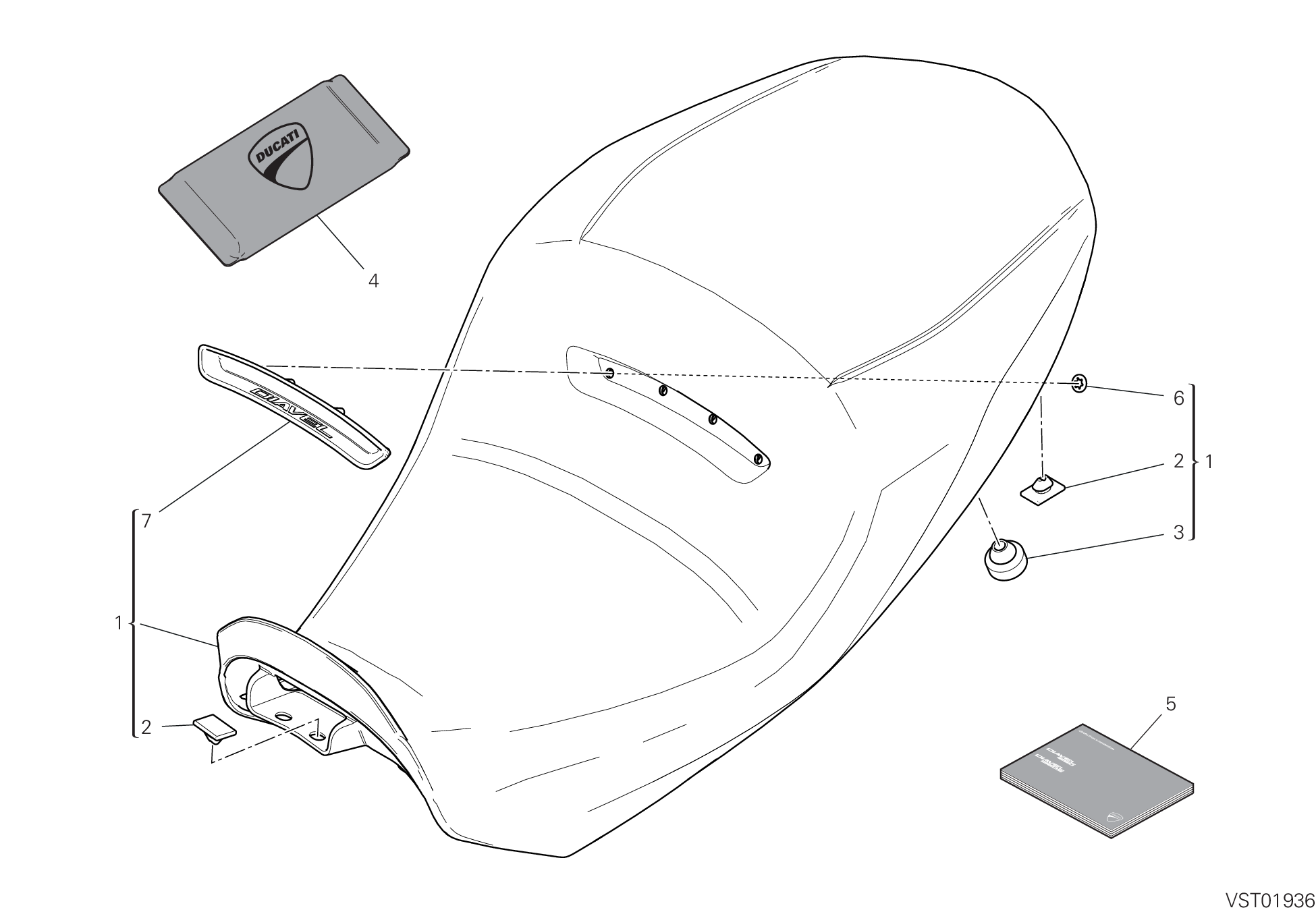 31A SELLE POUR DIAVEL 1260 S 2019