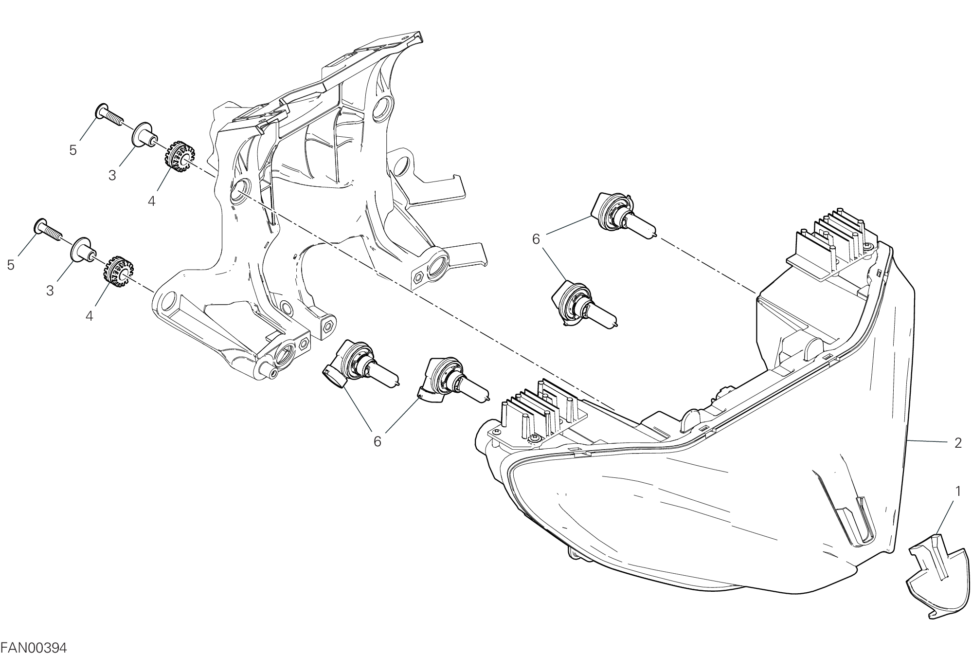 14A FEU AVANT POUR MULTISTRADA V4 2021