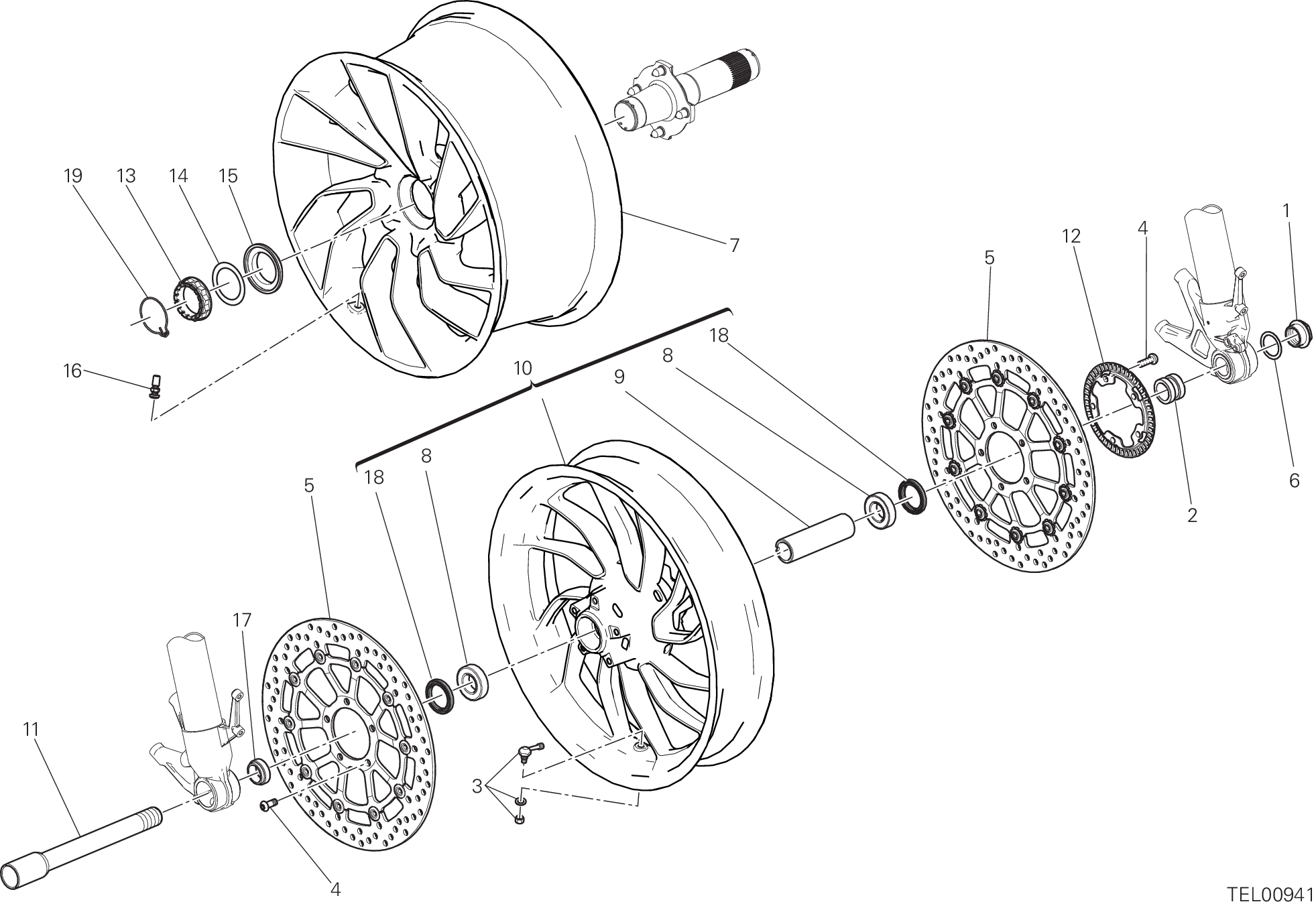 026 ROUES POUR XDIAVEL S 2016