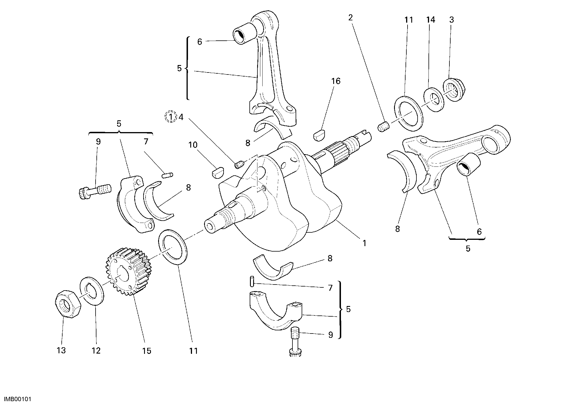 006 VILEBREQUIN POUR MULTISTRADA 1100 2007