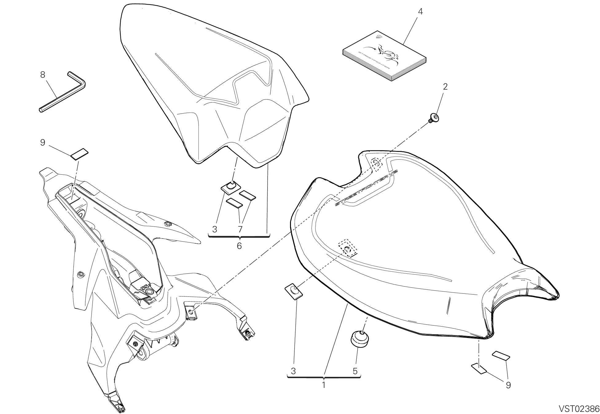 32A SELLE POUR STREETFIGHTER V2 2023