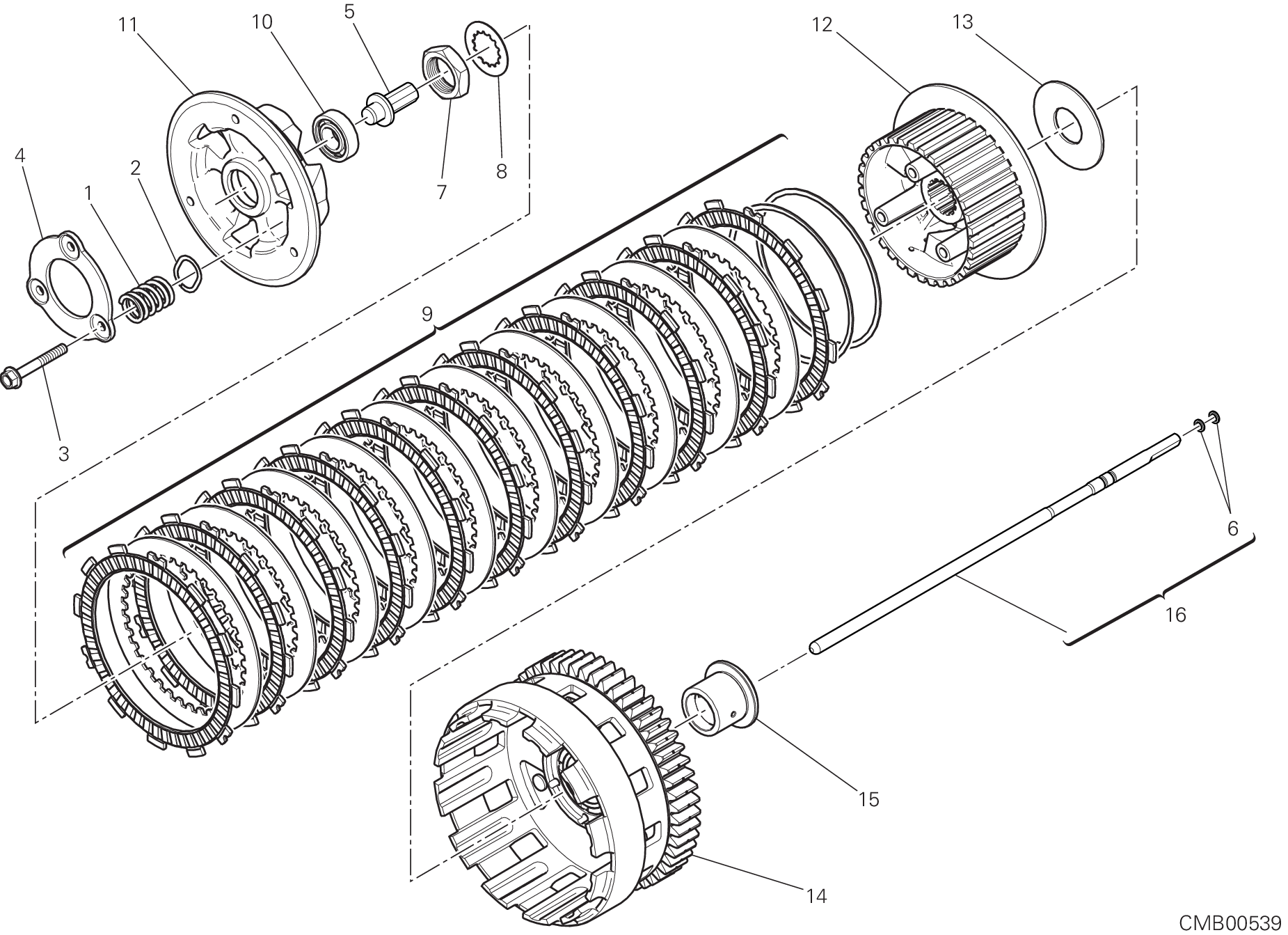 004 EMBRAYAGE POUR MONSTER 1200 2021