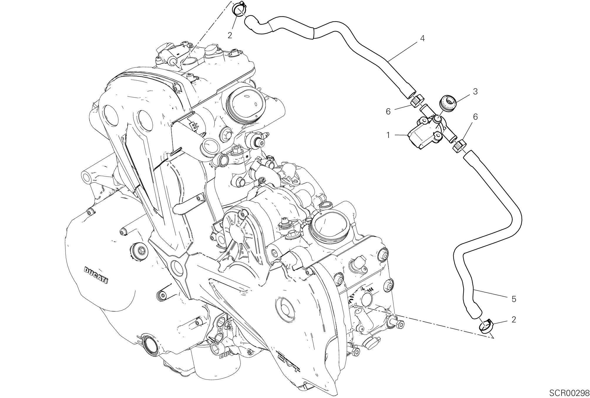 30C SYSTEME AIR SECONDAIRE POUR DIAVEL 1260 2019
