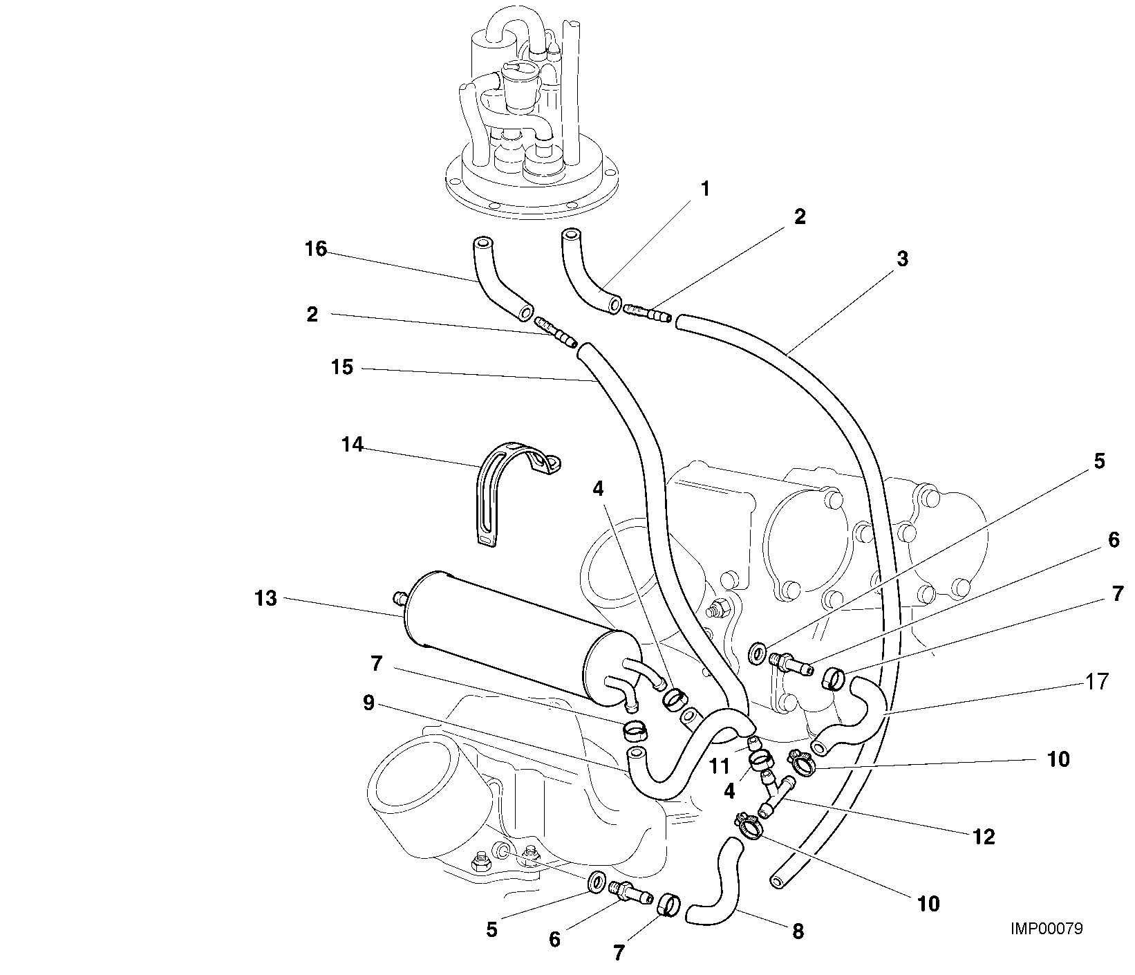 037 FILTRE CANISTER USA POUR SUPERBIKE 748 2001