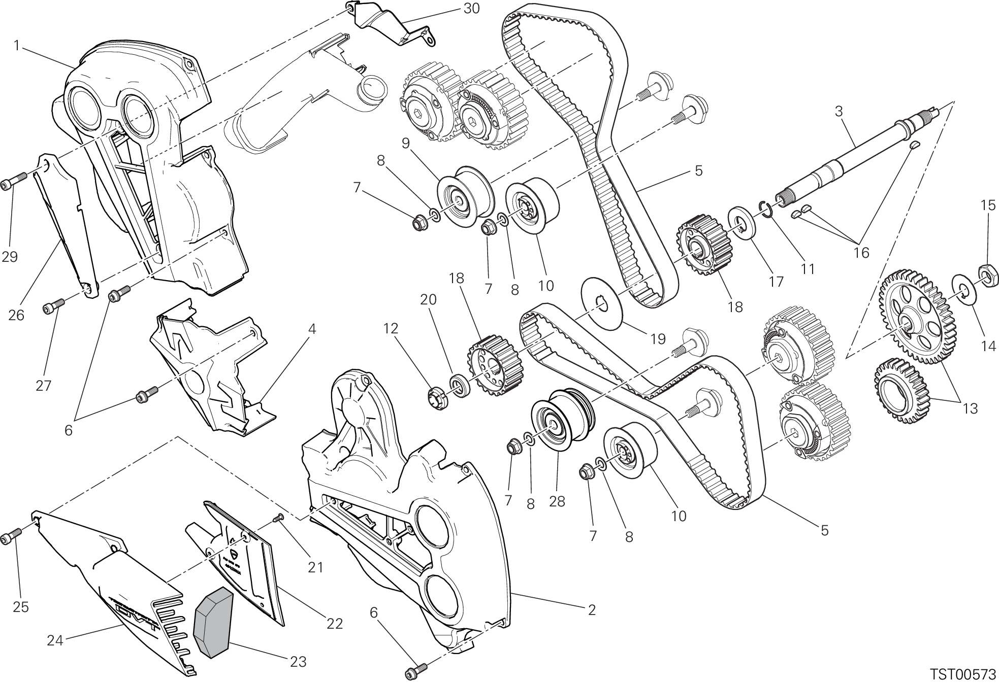 008 DISTRIBUTION POUR XDIAVEL S 2016