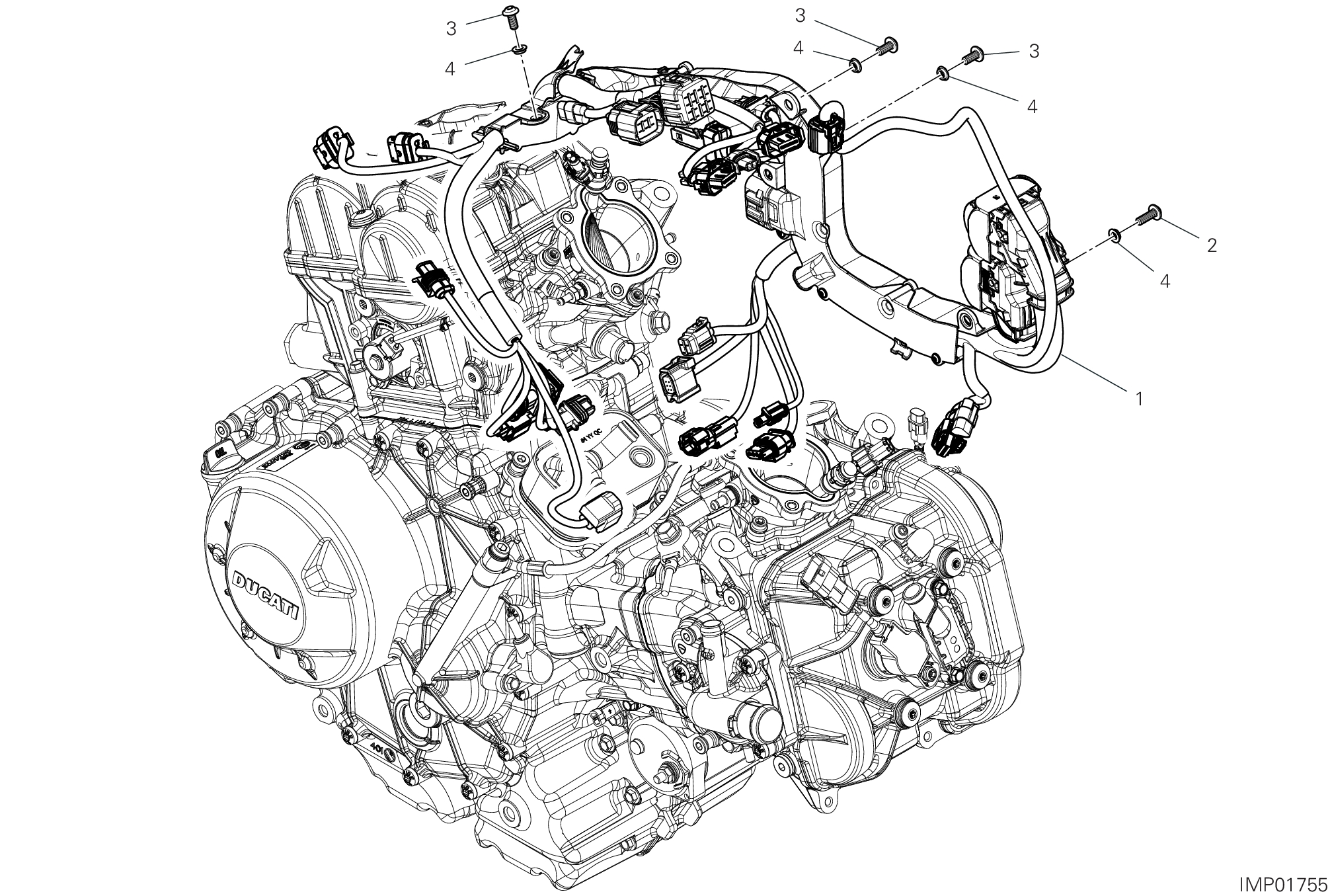 13A CIRCUIT ELECTRIQUE MOTEUR POUR STREETFIGHTER V2 NEW 2025