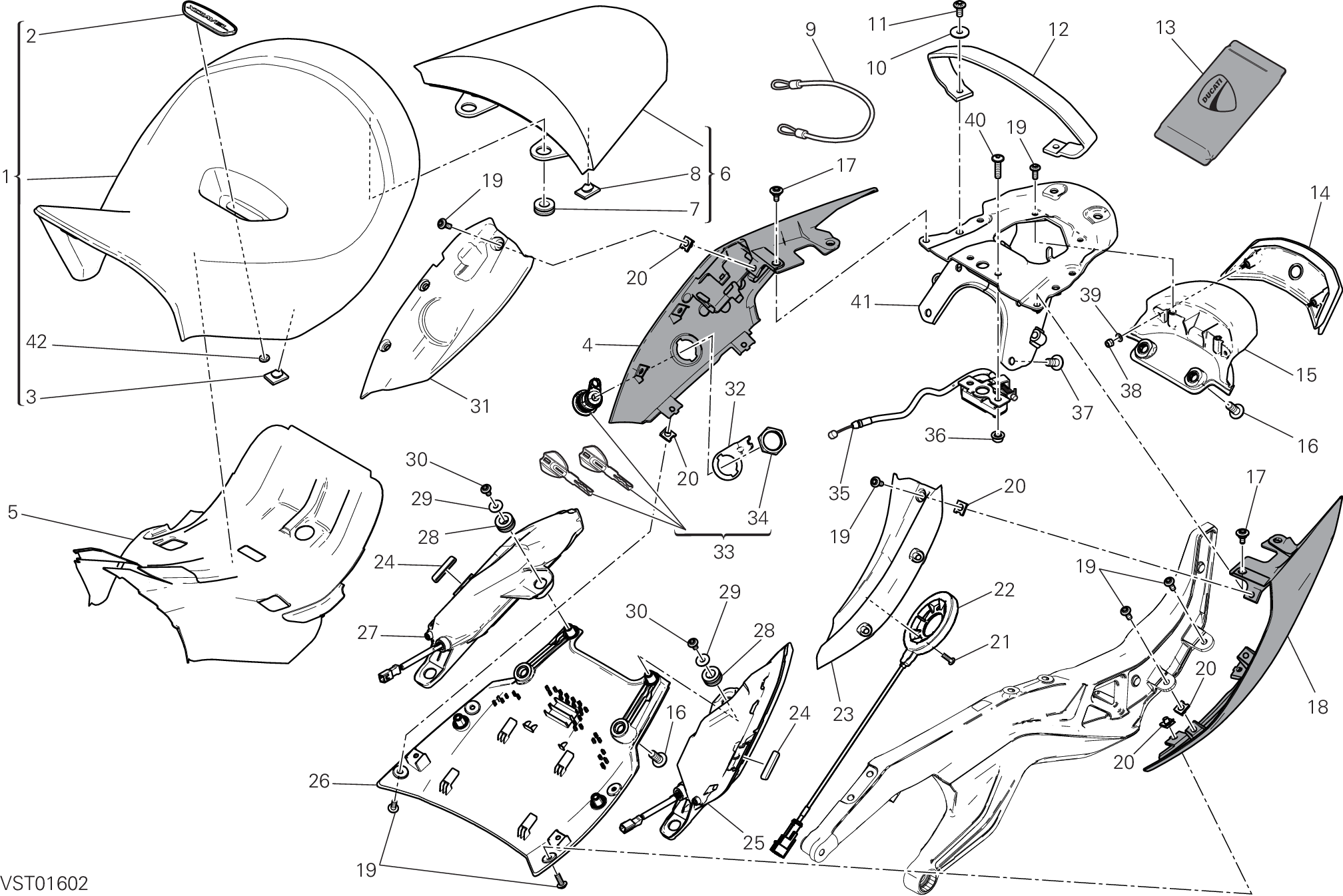 033 SELLE POUR XDIAVEL 2018