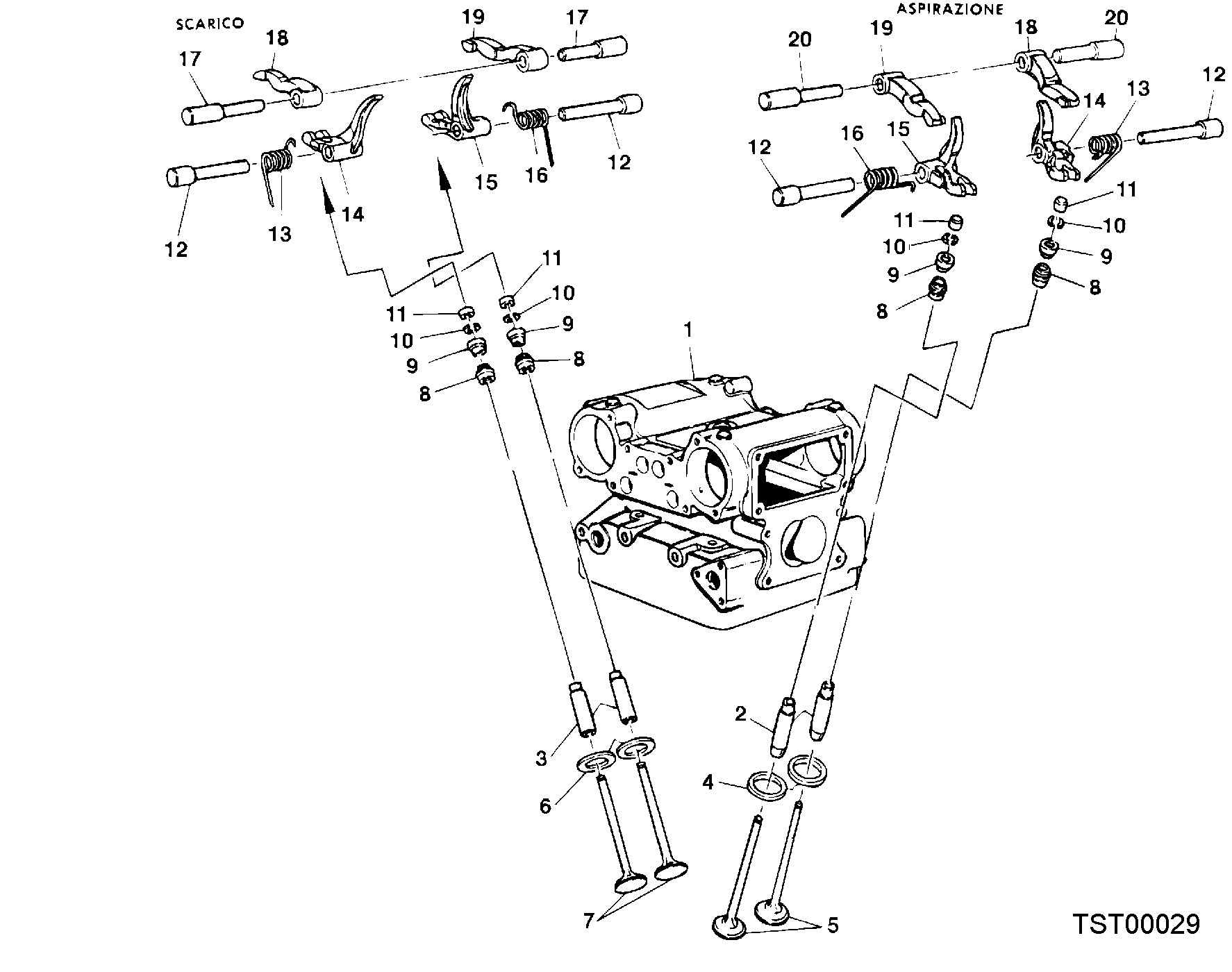 013 ARBRE A CAMES POUR SUPERBIKE 748 RS 2001