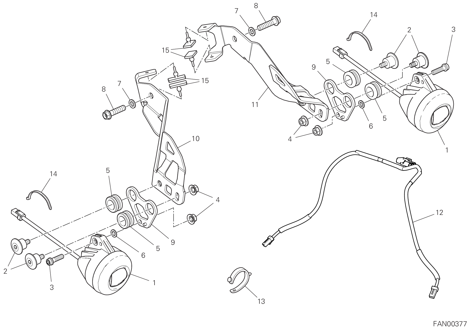 038 ACCESSOIRES POUR MULTISTRADA 1260 S GRAND TOUR 2020