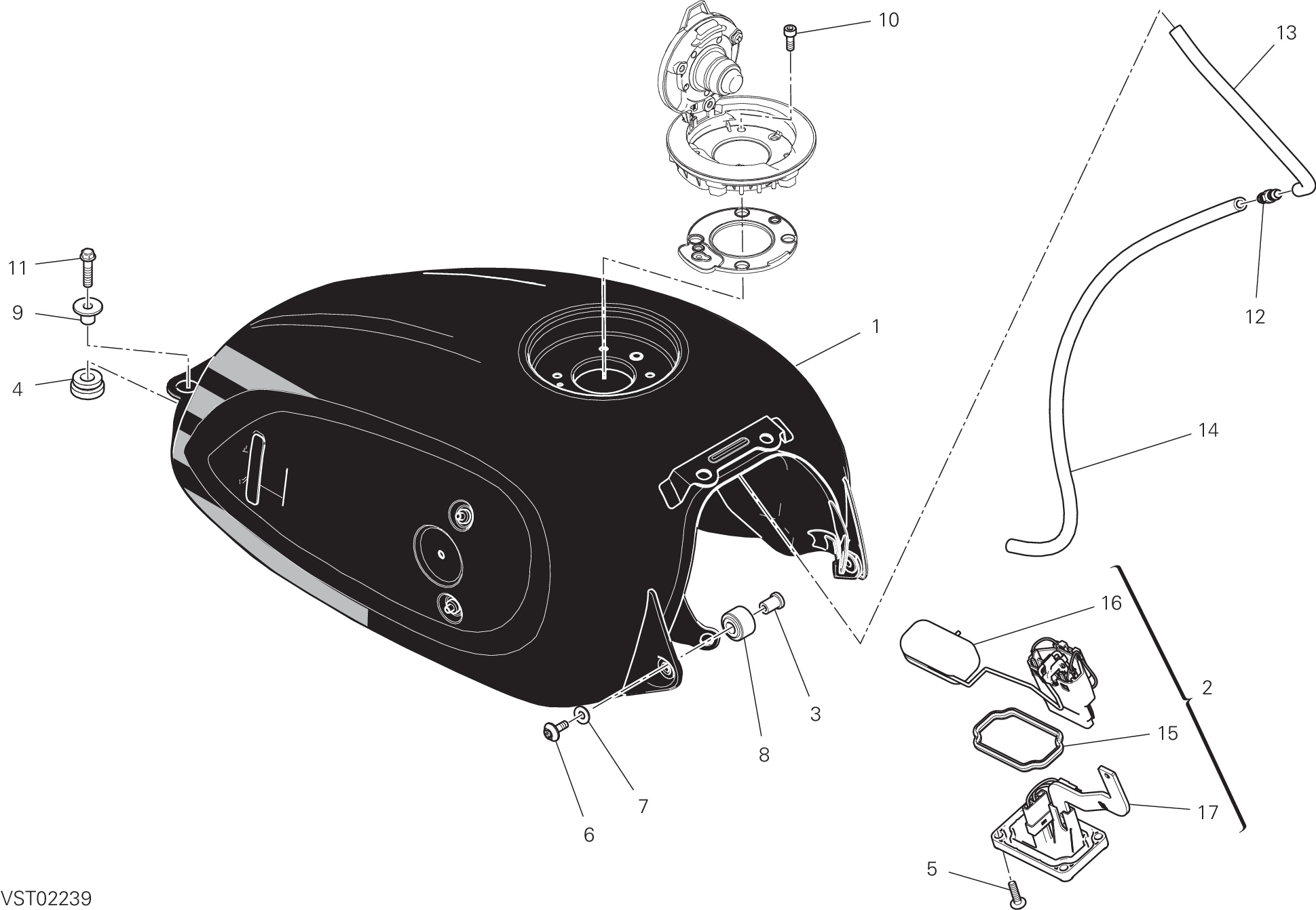 30A RESERVOIR POUR SCRAMBLER DS FASTHOUSE 2021