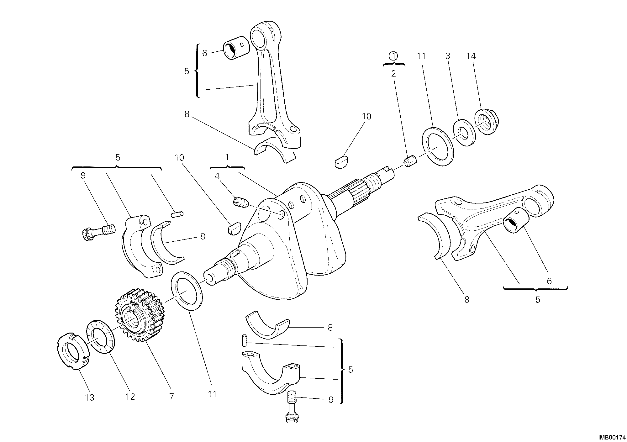 006 VILEBREQUIN POUR SUPERBIKE 848 EVO 2011