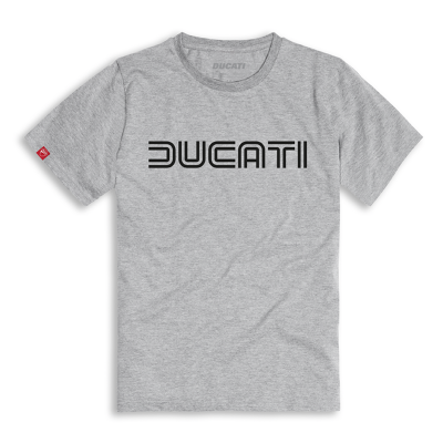 T-SHIRT "DUCATIANA 80S" GRIS DUCATI