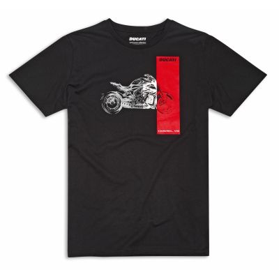 T-SHIRT DUCATI "DIAVEL V4" V4 - 2024