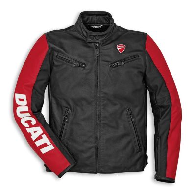 BLOUSON EN CUIR "COMPANY C3" HOMME DUCATI