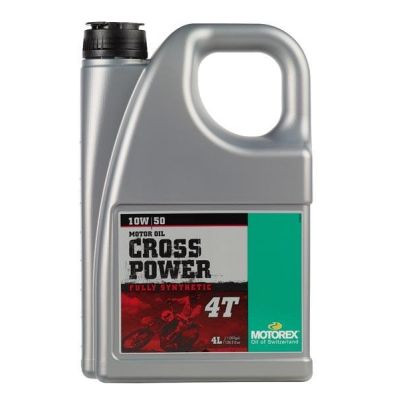 Huile motorex cross power 4 temps 10w50 4l