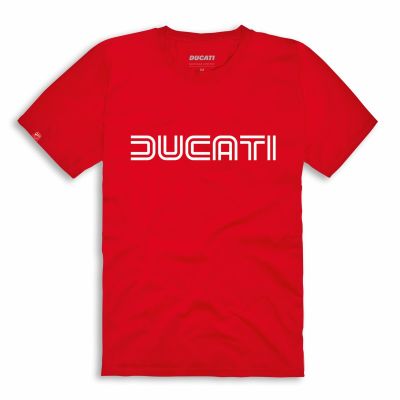 T-SHIRT DUCATI 80S ROUGE