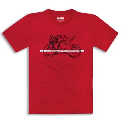 T-SHIRT DUCATI HOMME "STREETFIGHTER V4"