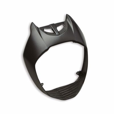 CADRE DUCATI EN CARBONE POUR PHARE AVANT