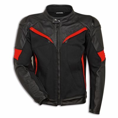 BLOUSON EN CUIR TISSU DUCATI "FIGHTER C2" 2023