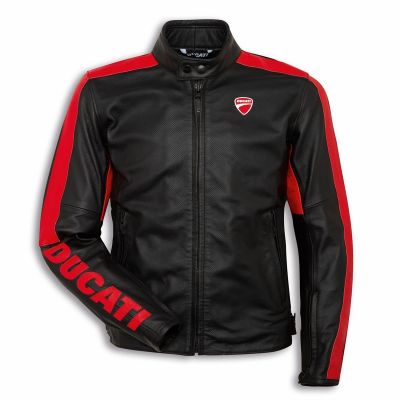 BLOUSON EN CUIR DUCATI "COMPANY C4" 2023