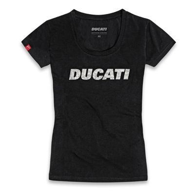 T-SHIRT "DUCATIANA 2.0" NOIR FEMME DUCATI