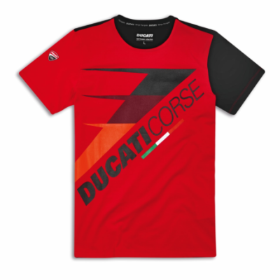 T-SHIRT DUCATI "DC SPEED" ROUGE 2025