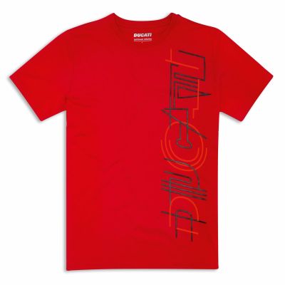 T-SHIRT DUCATI "SKYLINE ROUGE" - 2024