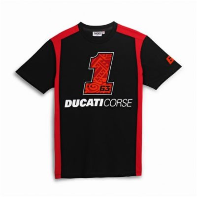 T-SHIRT DUCATI 2023 MOTO GP BAGNAIA n°1