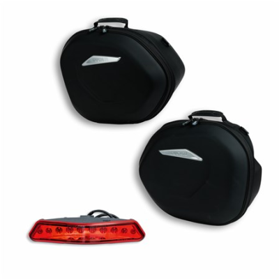 Paire de valises latérales semi-rigides