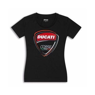 T-SHIRT DUCATI "DC SKETCH 2.0" NOIR FEMME 2023